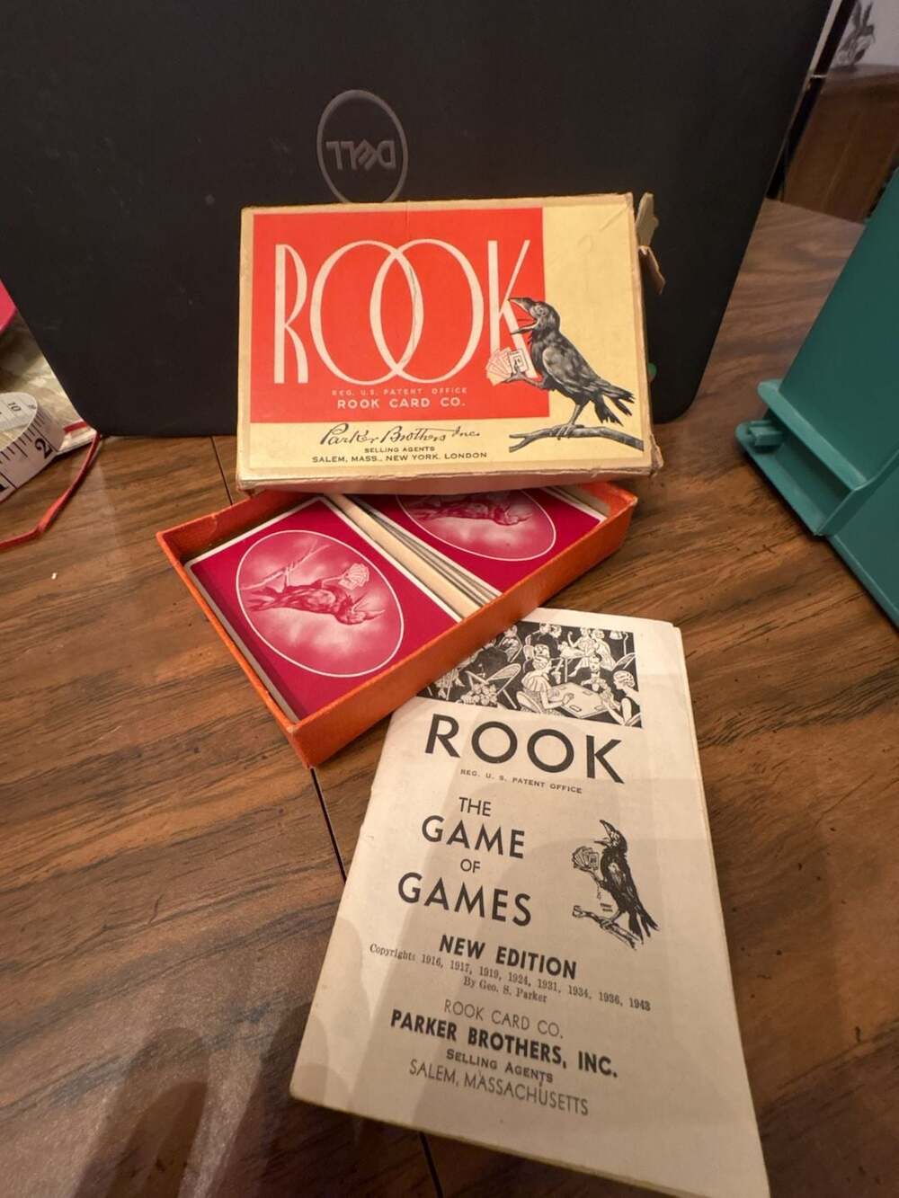 Parker Brothers Rook Card Game Vintage 1943 Complete with Instructions
